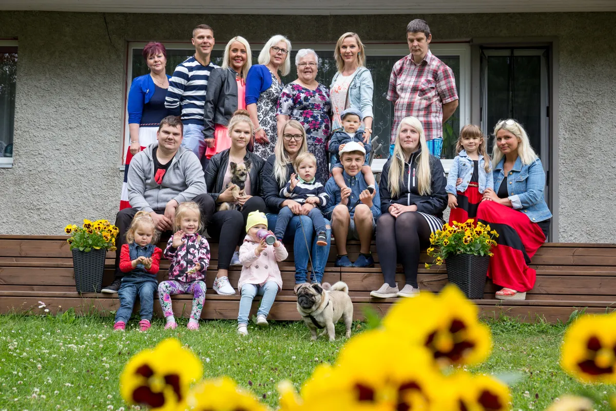 Perekond Rasva grupipilt