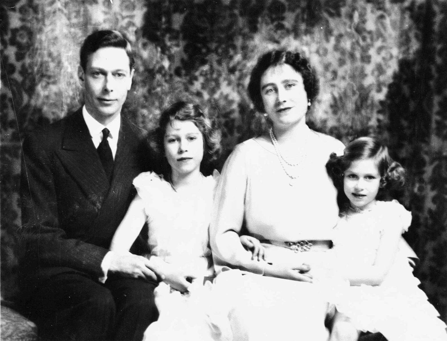 Karalis Džordžs VI ar ģimeni