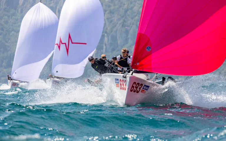 Paolo Brescia tiim jahil Melgina ITA-693 - 2020 Melges 24 Itaalia meister