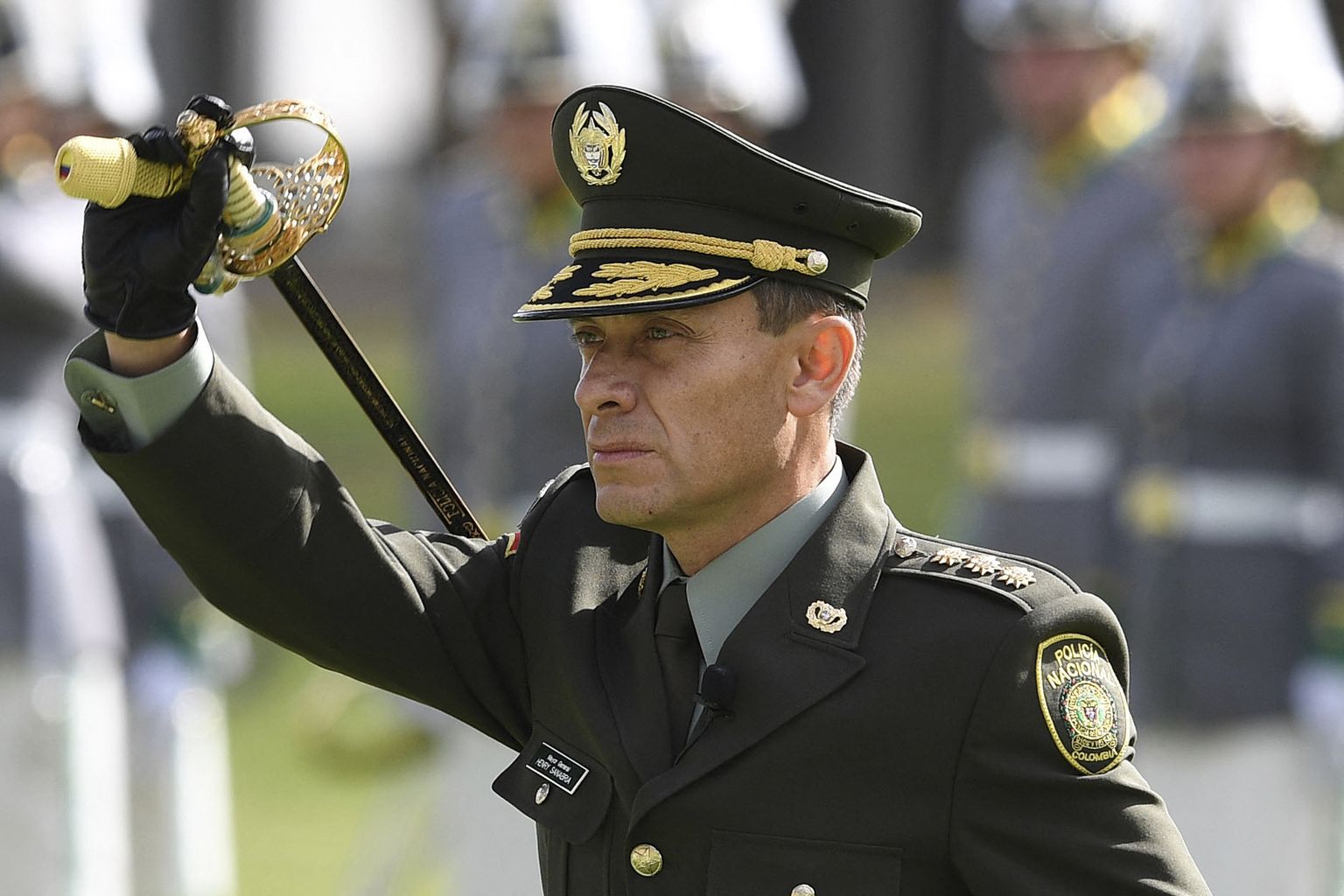 Colombia politseijuht kindral Henry Sanabria.
