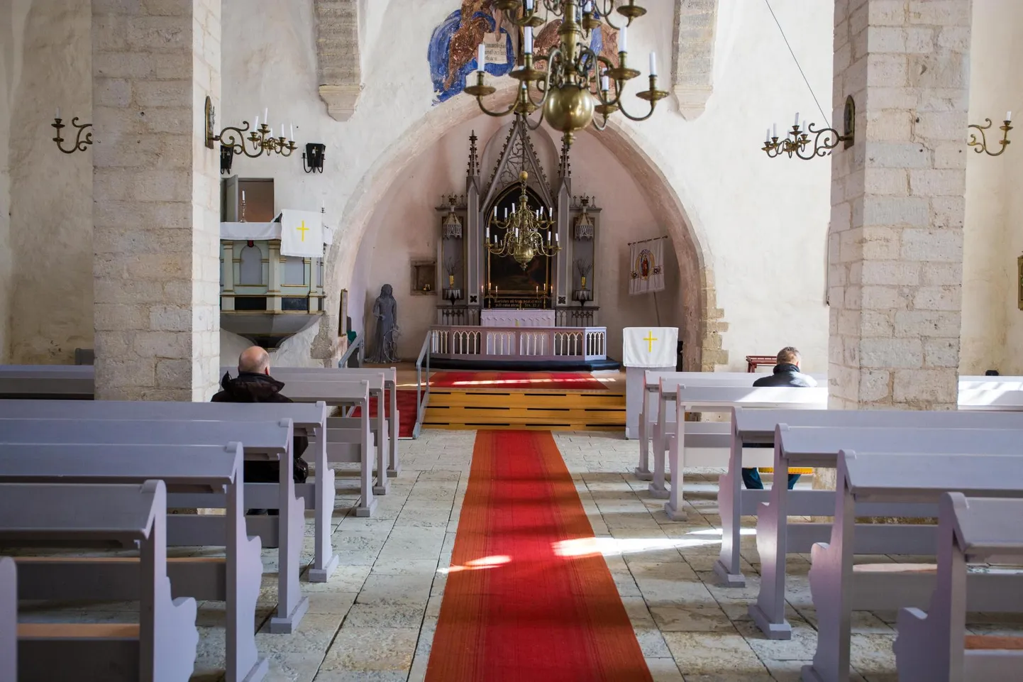 Üks teelistele avatud pühakodadest Lääne-Virumaal on Kadrina Katariina kirik.