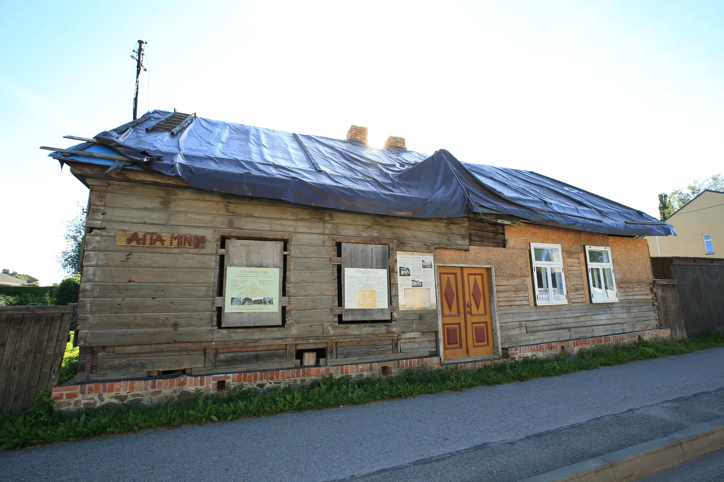 Tartu kaasava eelarve 2020 rahvahääletusele pääsenud idee - Säästva remondi maja Karlovas.