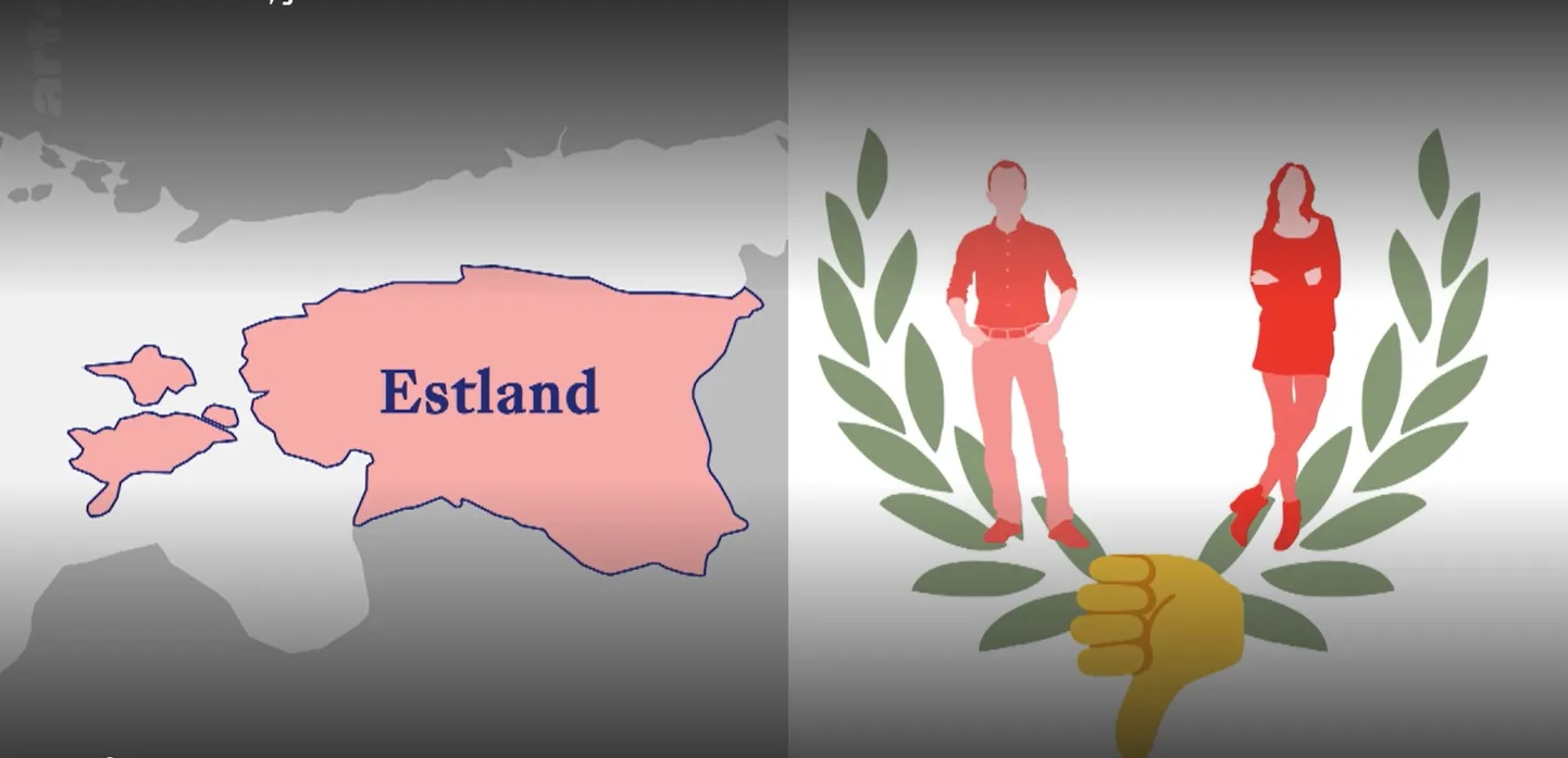 Saksa-Prantsuse telekanal tõi vaatajateni Eesti soolise ebavõrdsuse.
