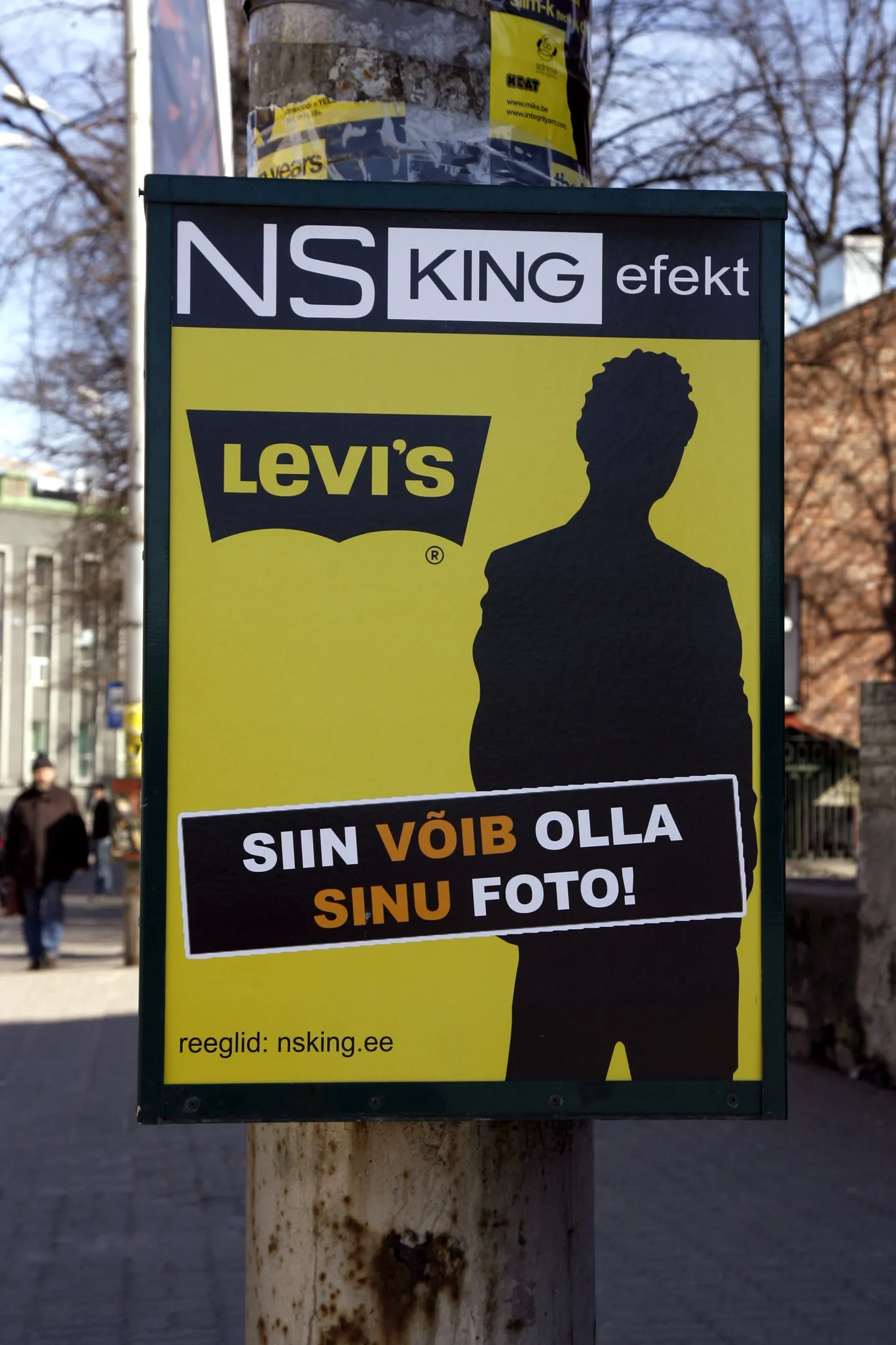 Välireklaam Tallinnas.