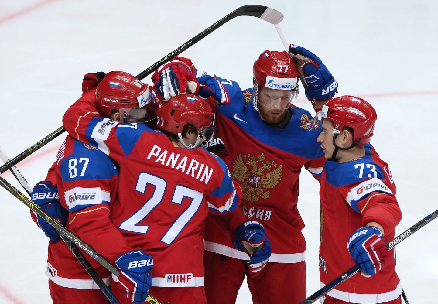 Venemaal jätkuva jäähoki MMi A-alagrupis sai korraldajamaa teise võidu, kui täna alistati kindlalt 4:0 Läti koondis