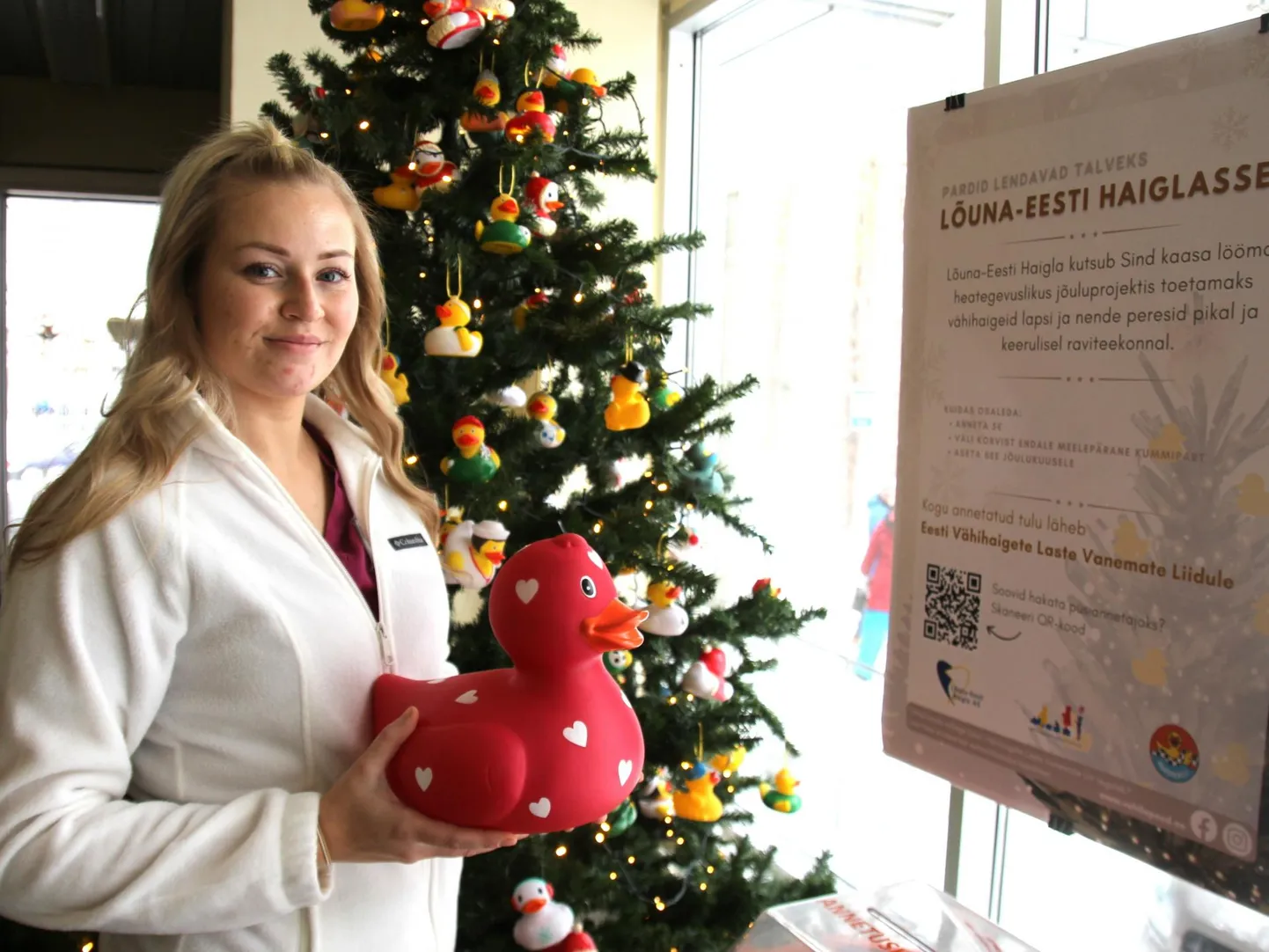 Lõuna-Eesti haigla abiarst Kris-Marii Jaansonile andis heategevusprojekti algatamiseks inspiratsiooni vabatahtlik töö Eesti vähihaigete laste vanemate liidus.