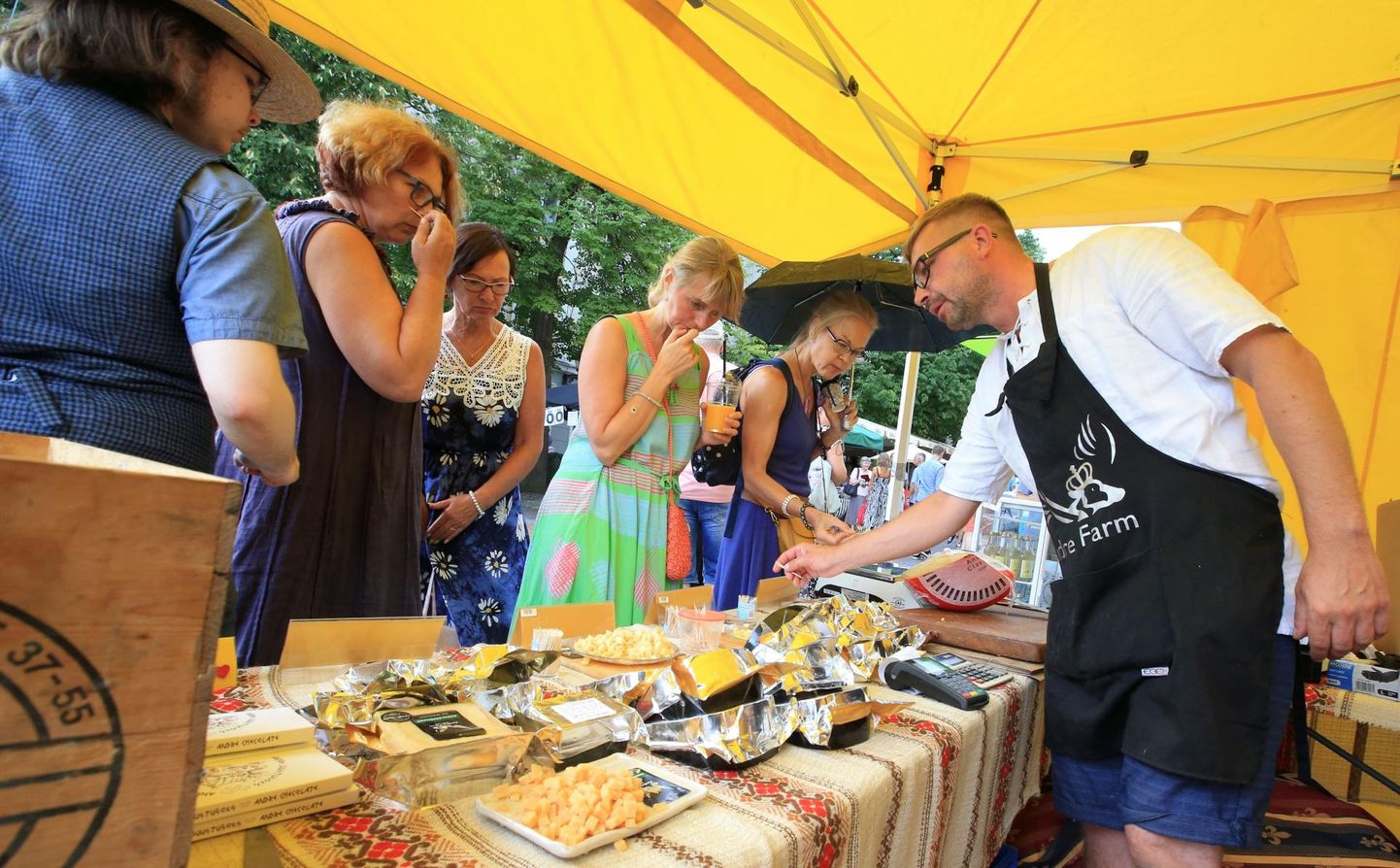Nii nagu eelmisel aastal, tuleb ka tänavu festivalile palju kohalikke juustumeistreid.