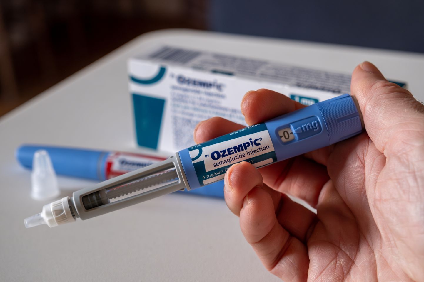 Шприц-ручка для инъекций при диабете.