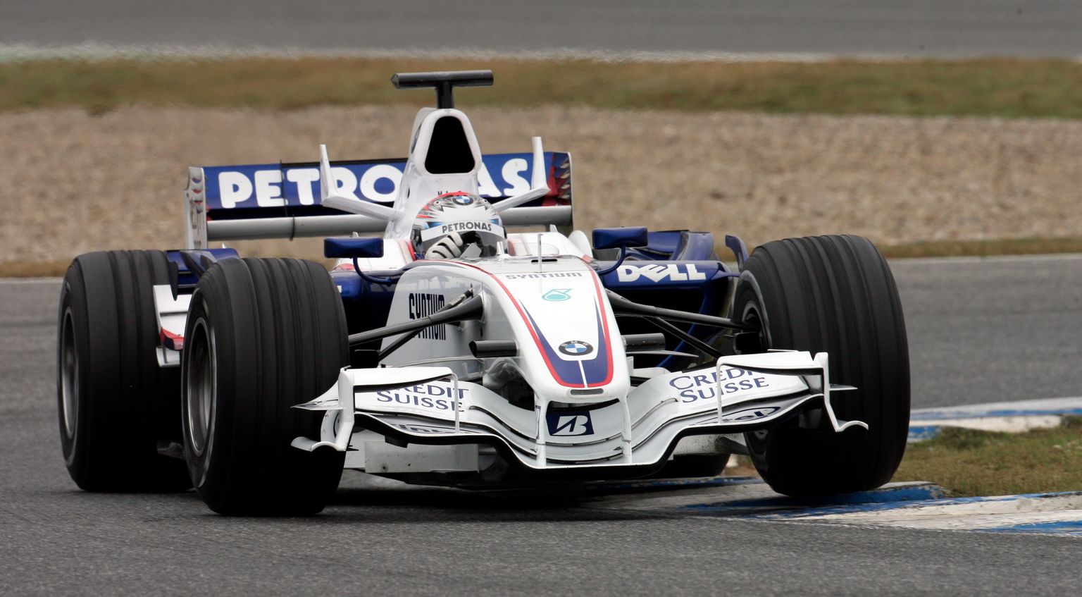Marko Asmerist – siin 2007. aastal BMW Sauberi roolis – sai 14 aastat tagasi esimene eestlane, kes F1-masinat roolinud.
