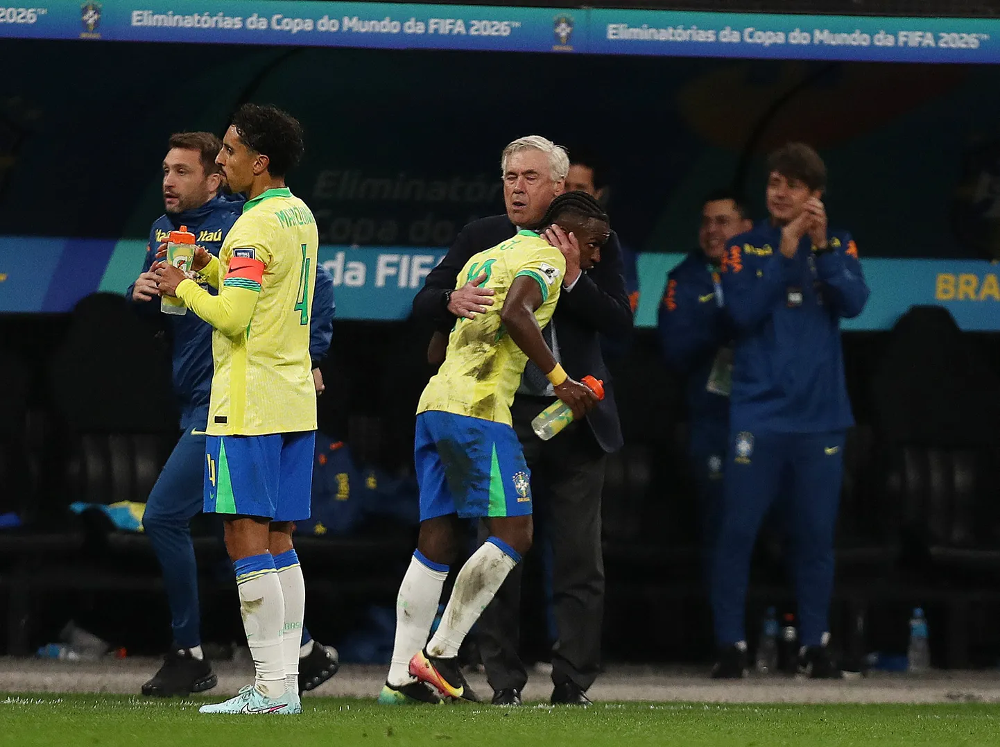 Carlo Ancelotti embab mängu ainsa värava löönud Vinicius Juniorit.