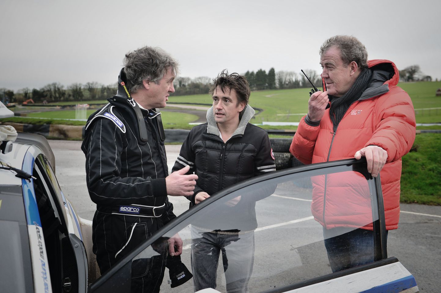 James May, Richard Hammond ja Jeremy Clarkson saates "Top Gear"