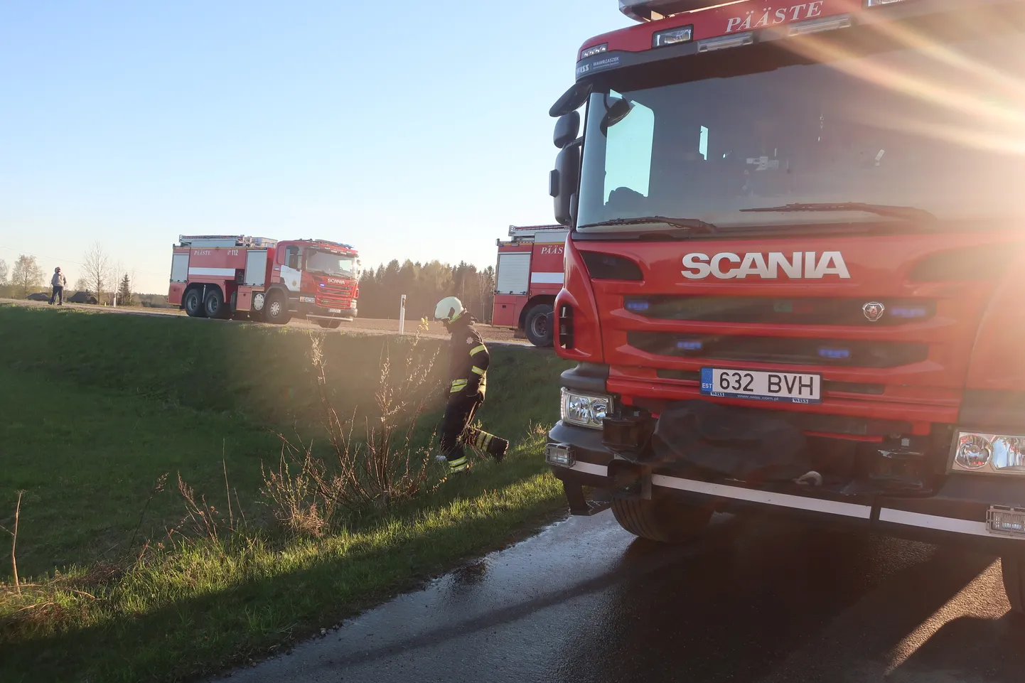 Päästjatel oli põlengute kustutamisega omajagu tegemist.