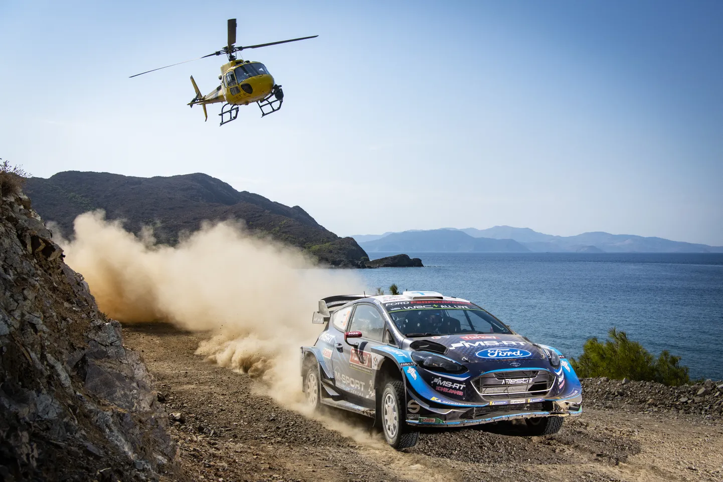 Teemu Suninen M-Spordi Ford Fiestaga mullusel Türgi MM-rallil.
