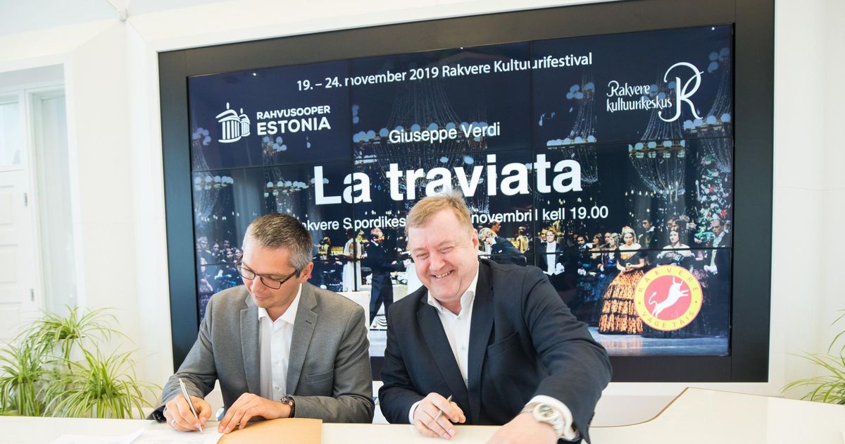 Ajalooline sündmus sai nimed alla: ooper "La traviata" kõlab Rakvere kultuurifestivalil