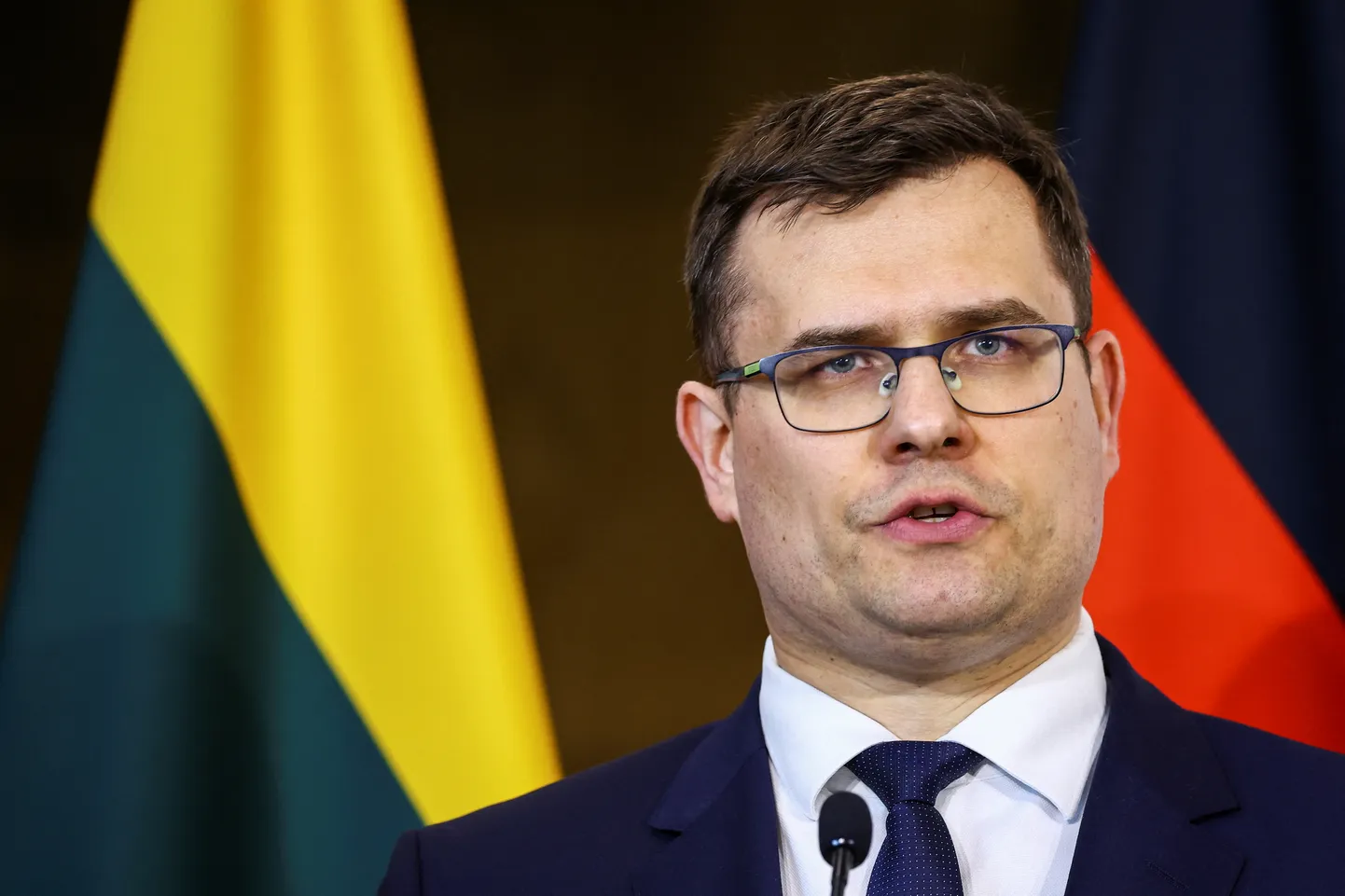 Leedu kaitsminister Laurynas Kasčiūnas.