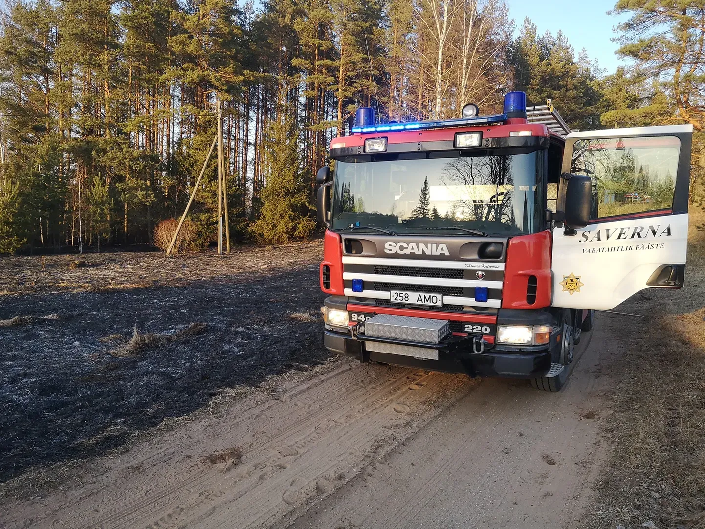 Техника спасательной команды Саверна. Иллюстративное фото.