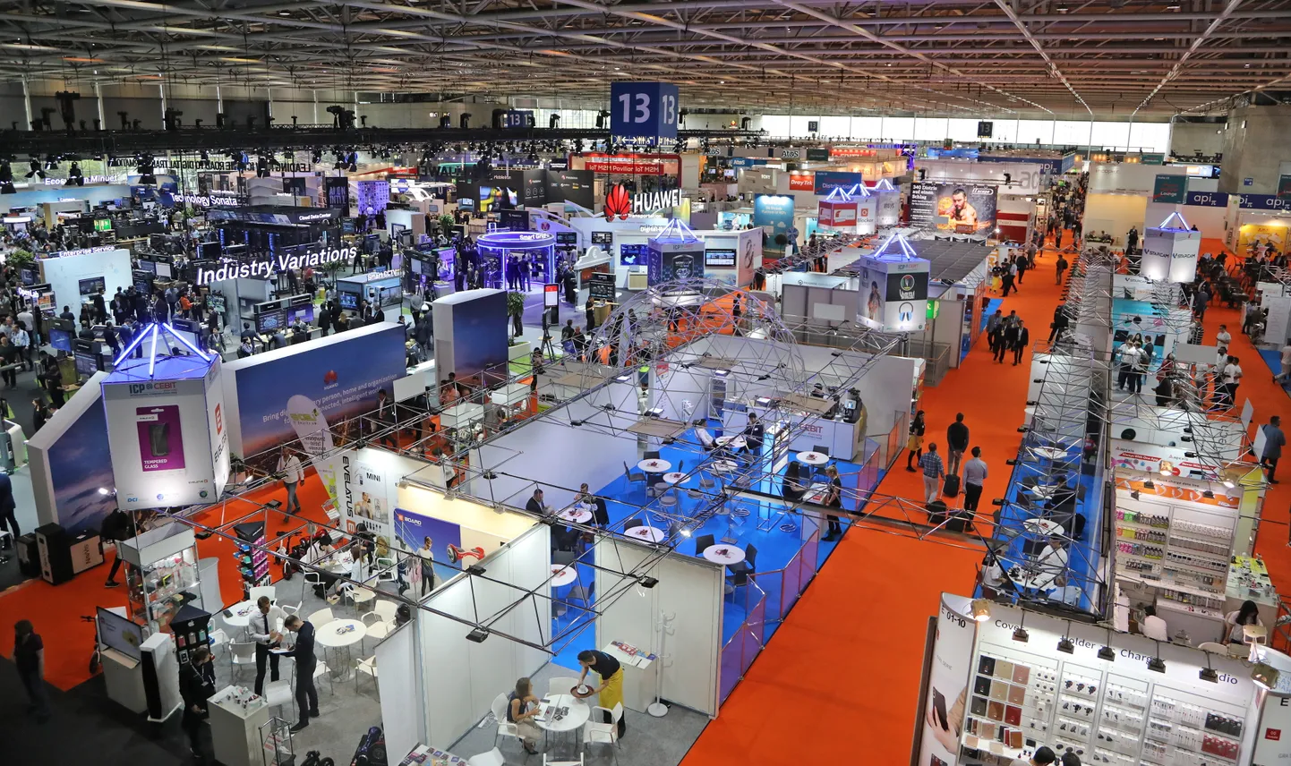 Технологическая выставка CeBIT.