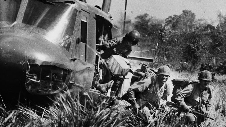 На пике конфликта число американских военнослужащих во Вьетнаме перевалило за полмиллиона