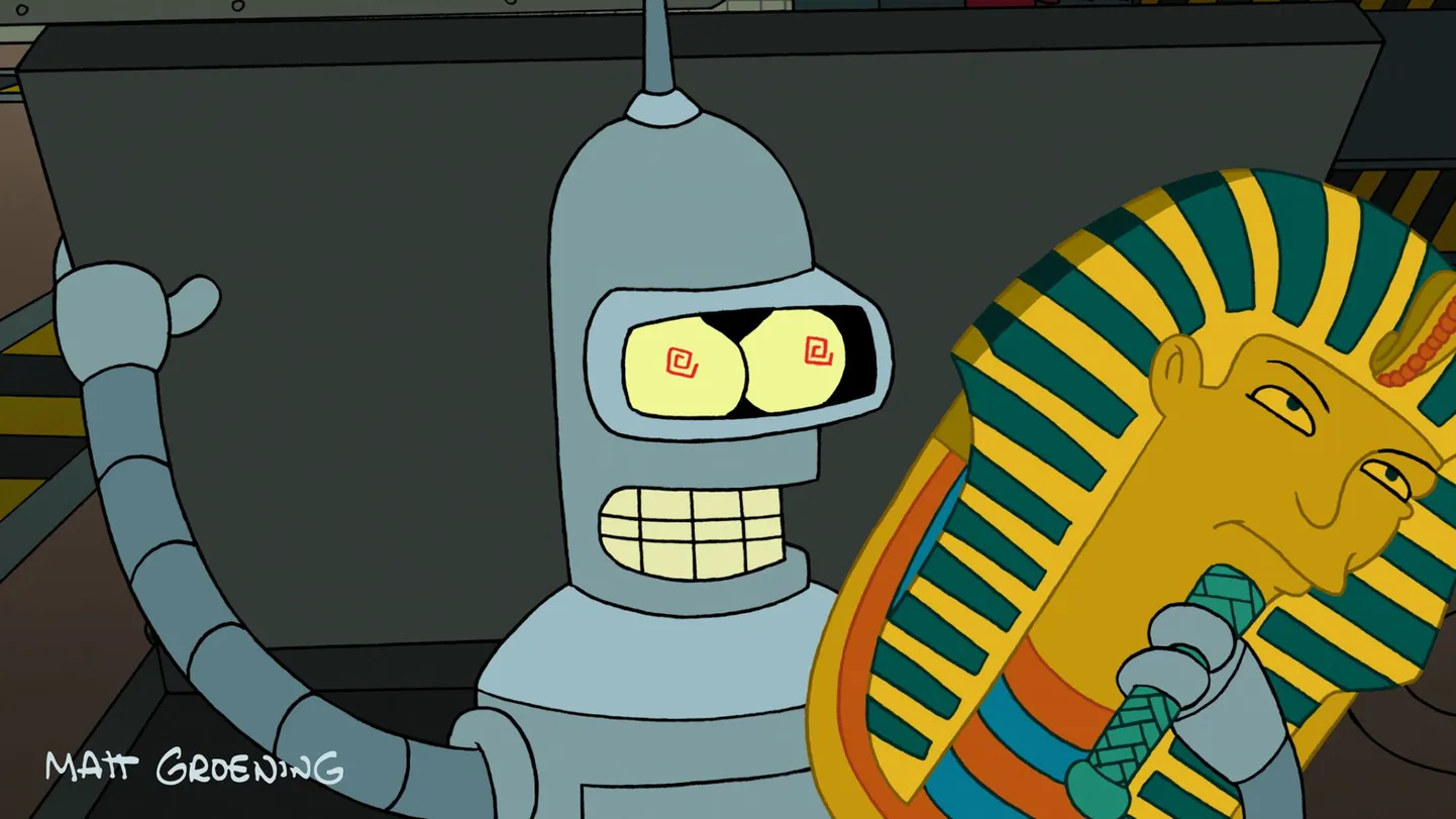 Робот Бендер из мультсериала "Футурама". Иллюстративное фото.