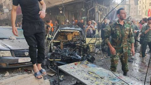 Damaskuse lähedal hukkus pommirünnakus viis inimest