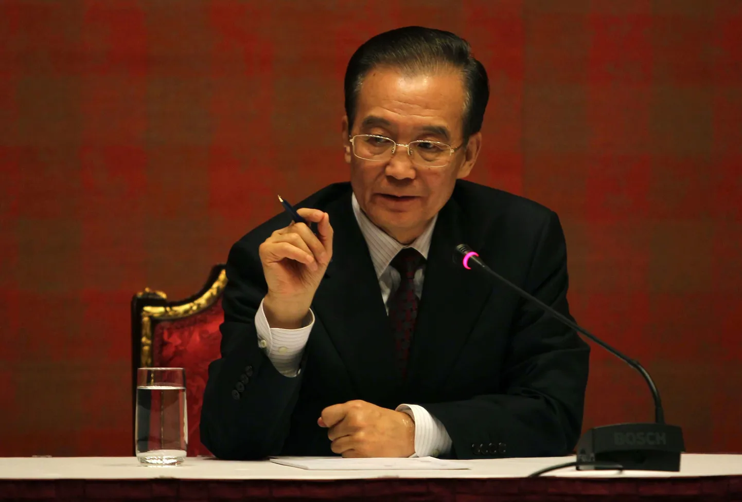 Hiina peaminister Wen Jiabao.