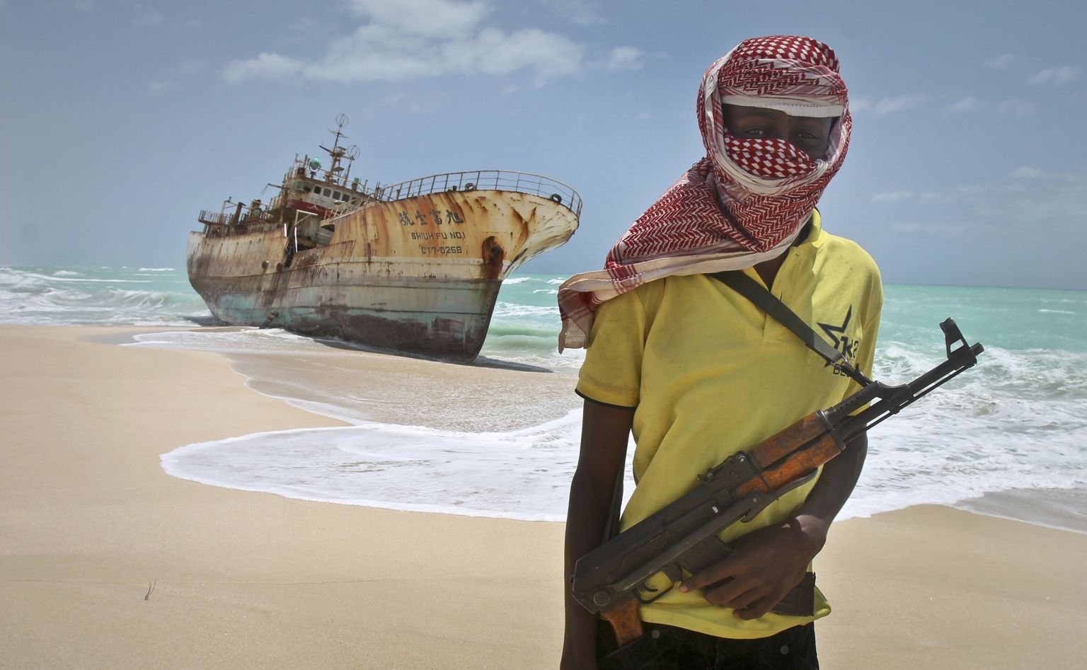 Somaalia piraat 2012. aastal. Endise piraatluse Meka hiilgeaeg on tänaseks ammu möödas.