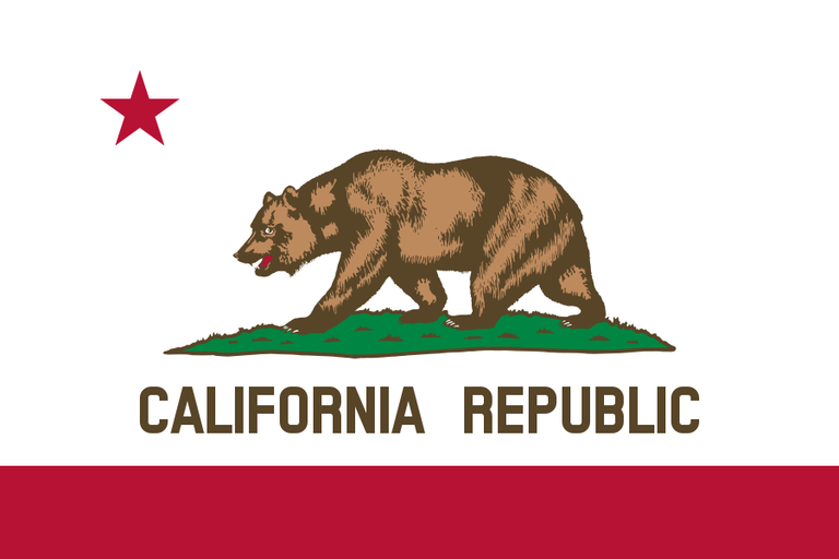California osariigi lipp.