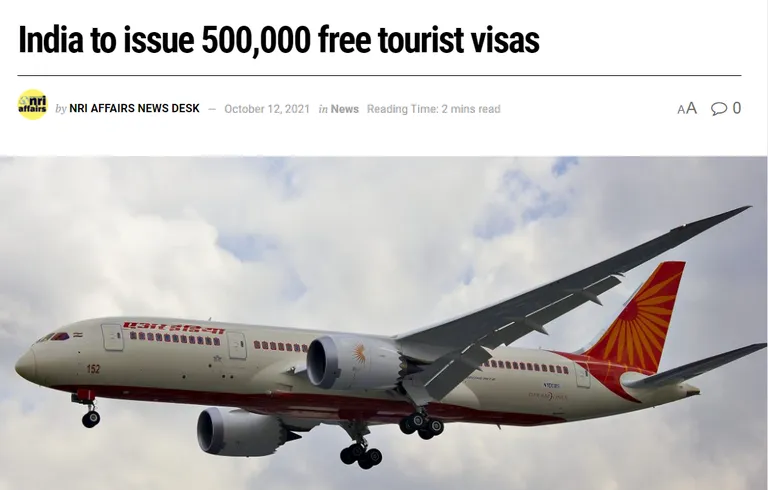 India alustas tasuta e-viisadega läinud sügisel