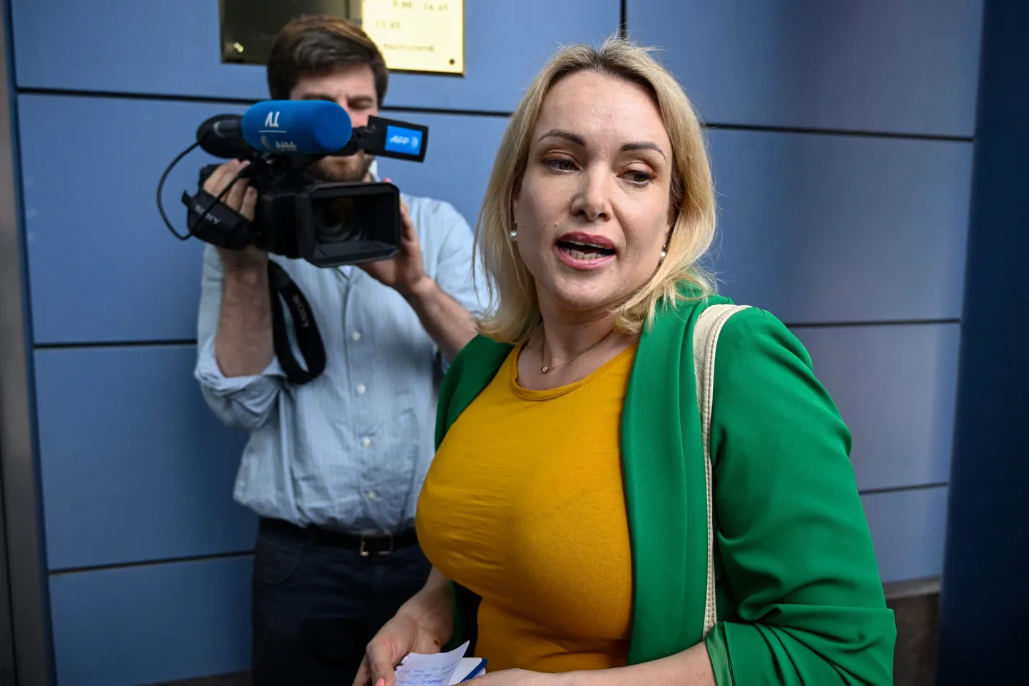 Журналист Марина Овсянникова