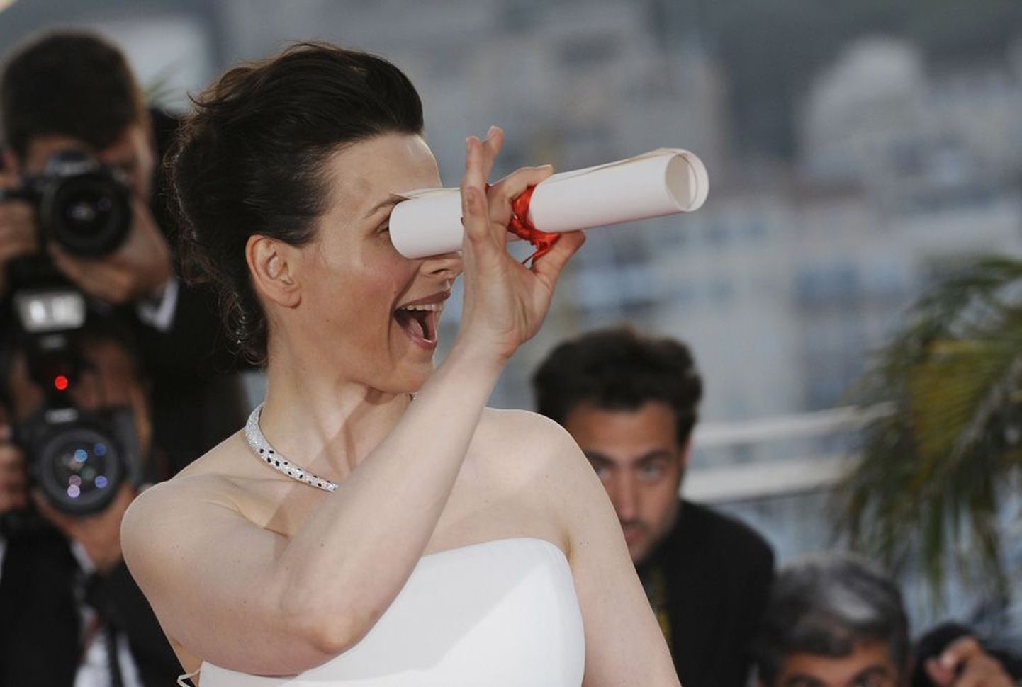Juliette Binoche – tänavuse Cannes’i filmifestivali parim naisnäitleja.