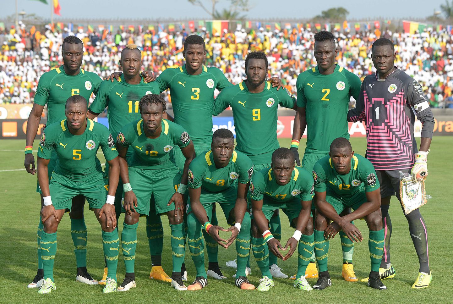 Senegali meeskond.