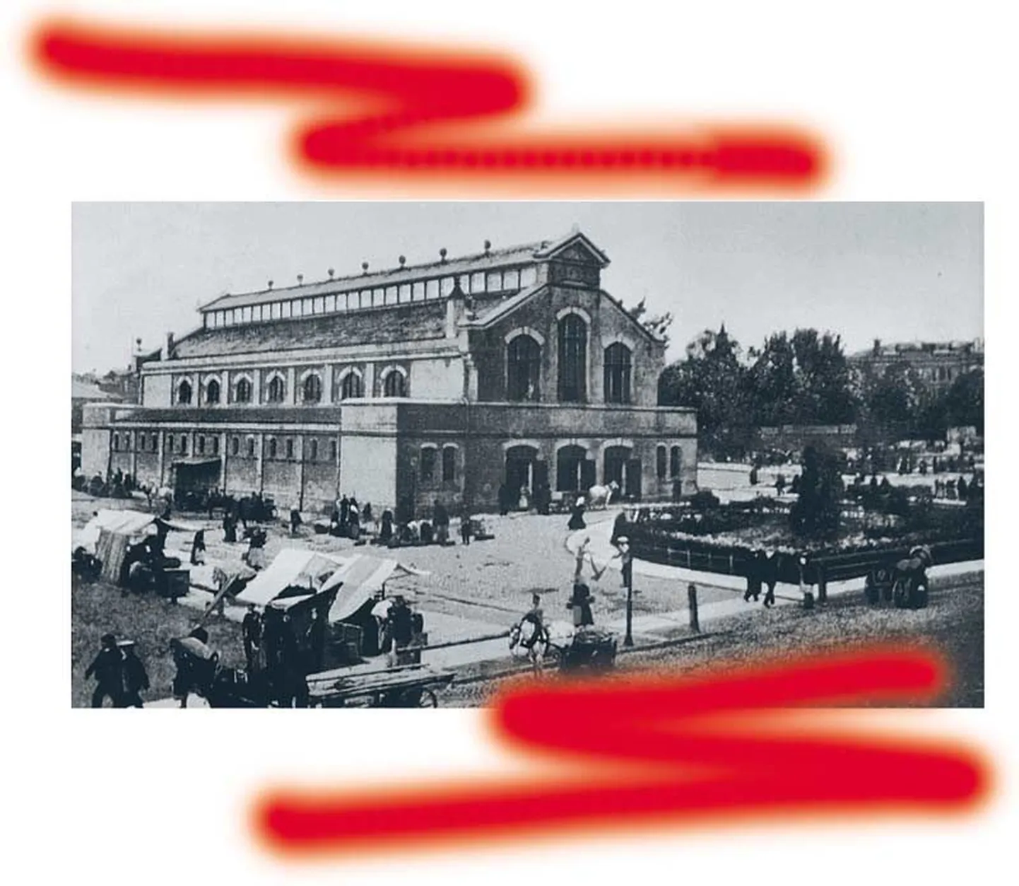 Uue turu väljak, kus 1905. aasta 16. oktoobril tulistasid tsaariarmee sõdurid miitingulisi.