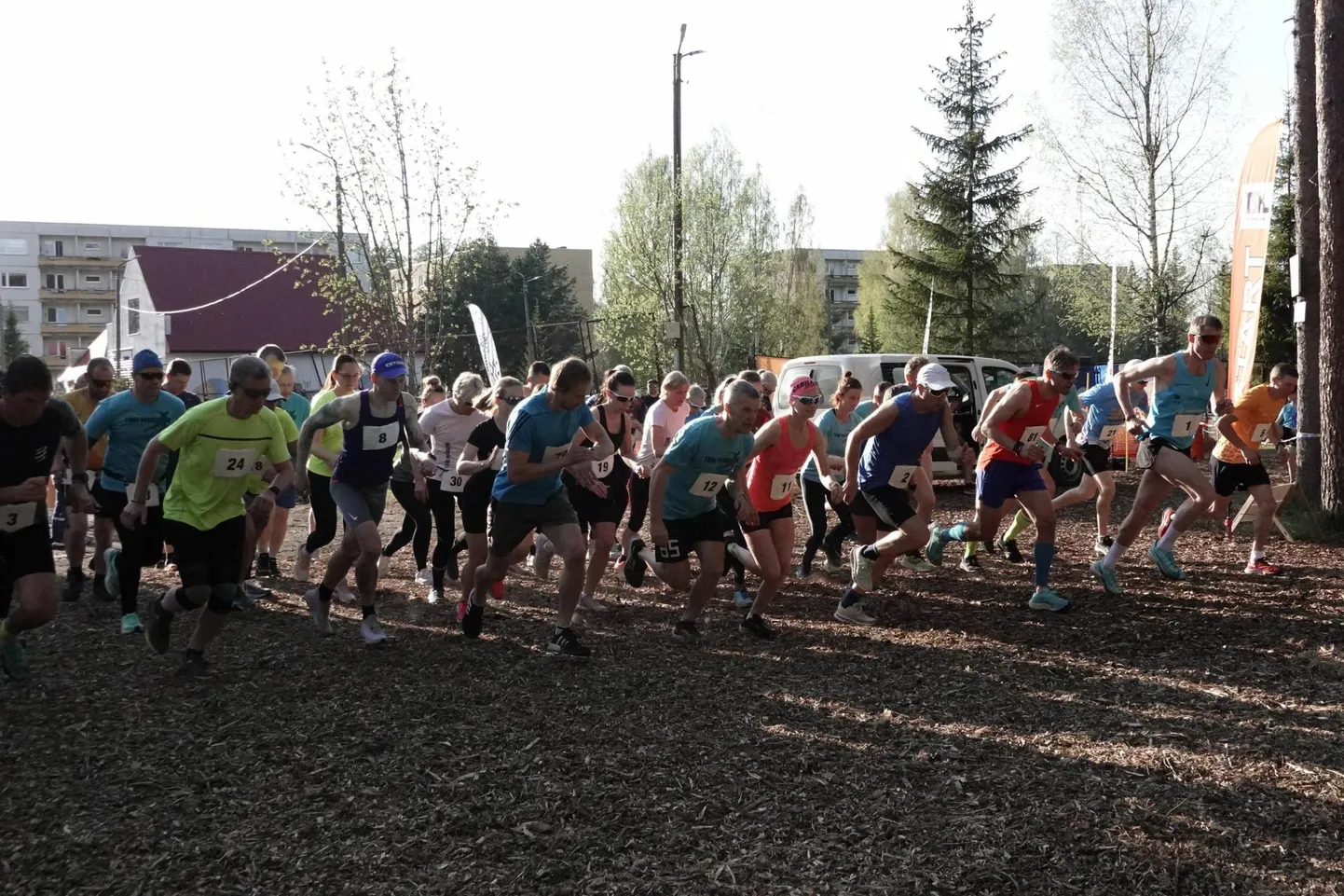 Sarja «Türi maraton 2023» teine etapp joosti Tolli metsa terviseradadel.