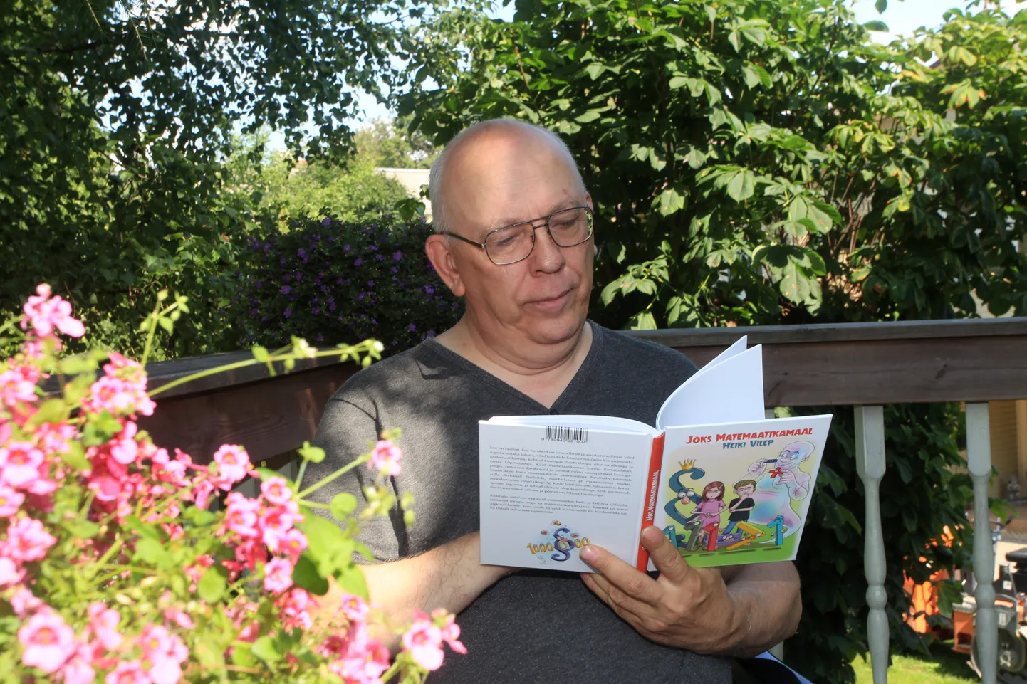 Kirjanik Heiki Vilep.