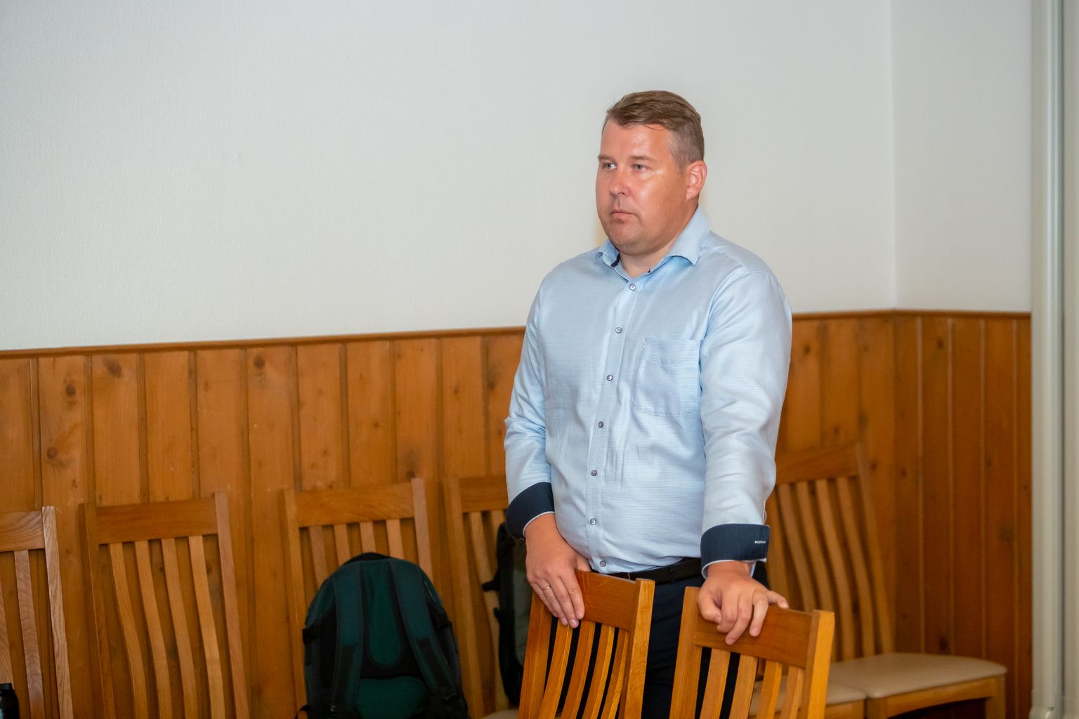 Koit Voojärv Tagaverel osavallakogude ümarlaual.
