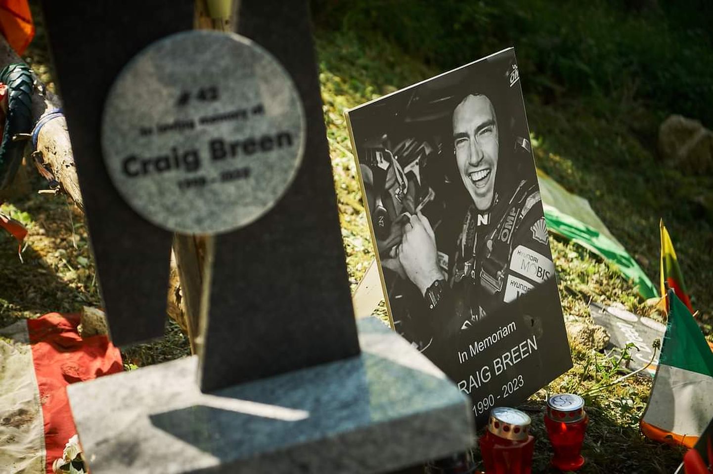 Craig Breeni mälestusmärk Horvaatias.