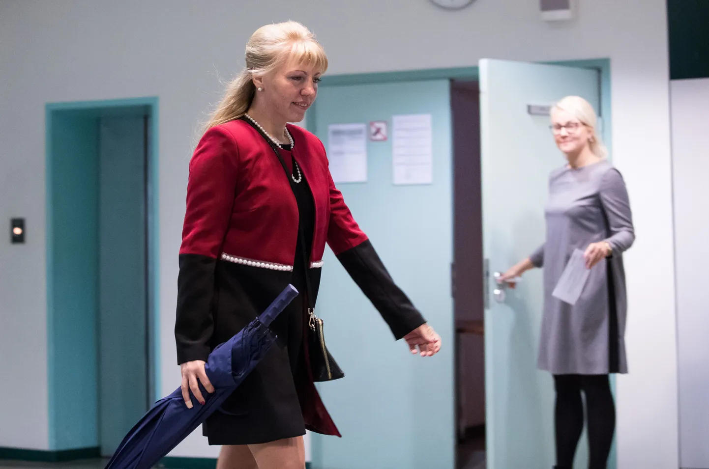 Karin Tammemägi Savisaare protsessil.