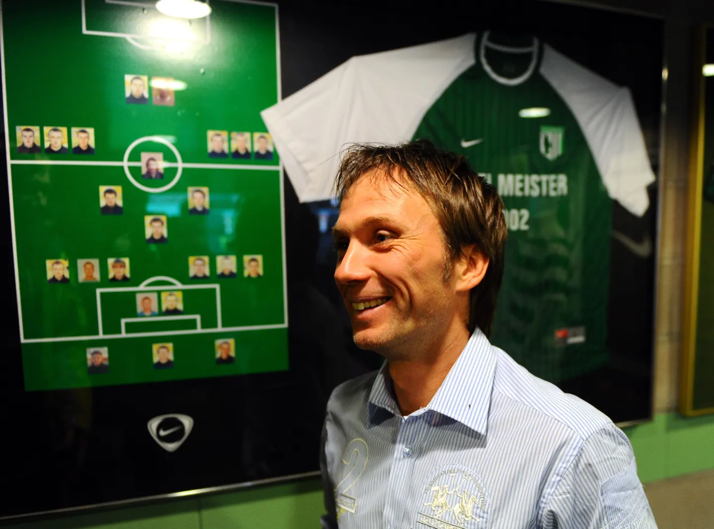 FC Flora peatreener Martin Reim.