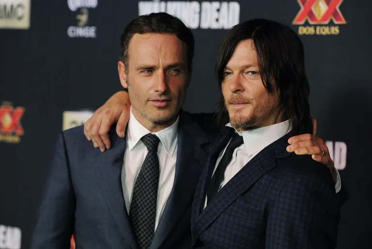 Andrew Lincoln (vasakul) ja Norman Reedus