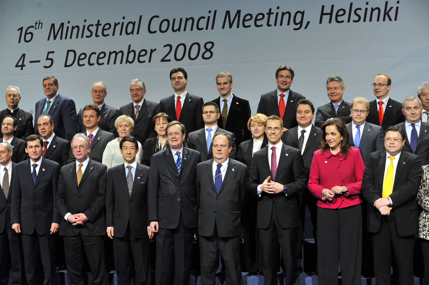 OSCE välisministrite nõukogu Helsingis.