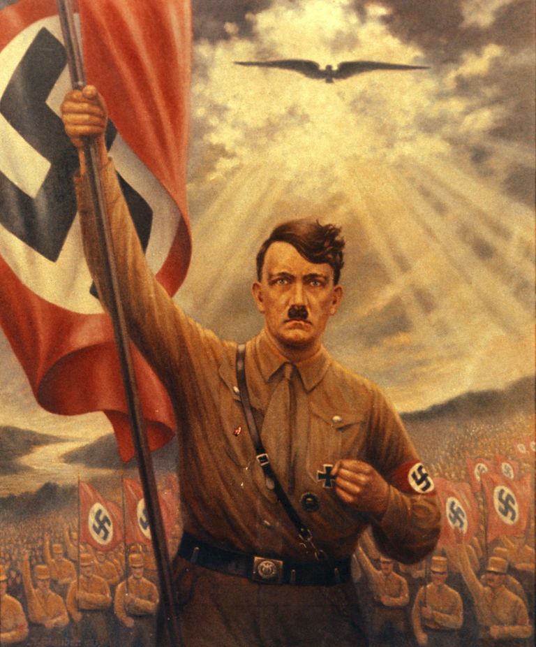Adolf Hitlerit kujutav plakat