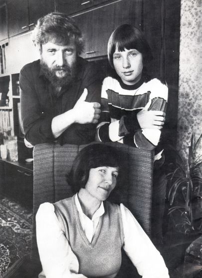 Юри Силларт с супругой Юлией и сыном. Фото: архив Юлии Силларт.