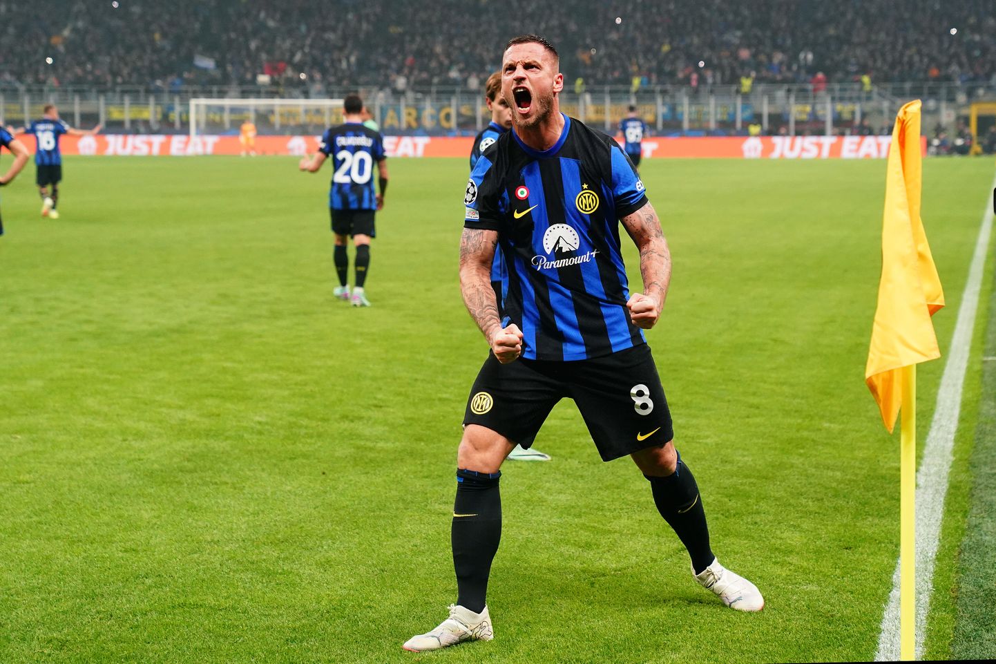 Milano Interi ründaja Marko Arnutovic viis omad Meistrite liigas võidule.