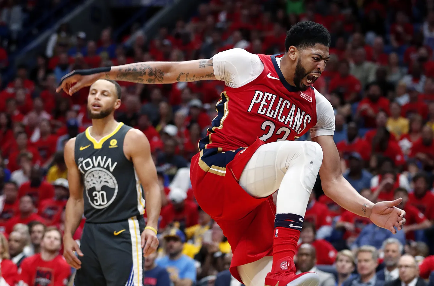 Anthony Davis naudib õhtut