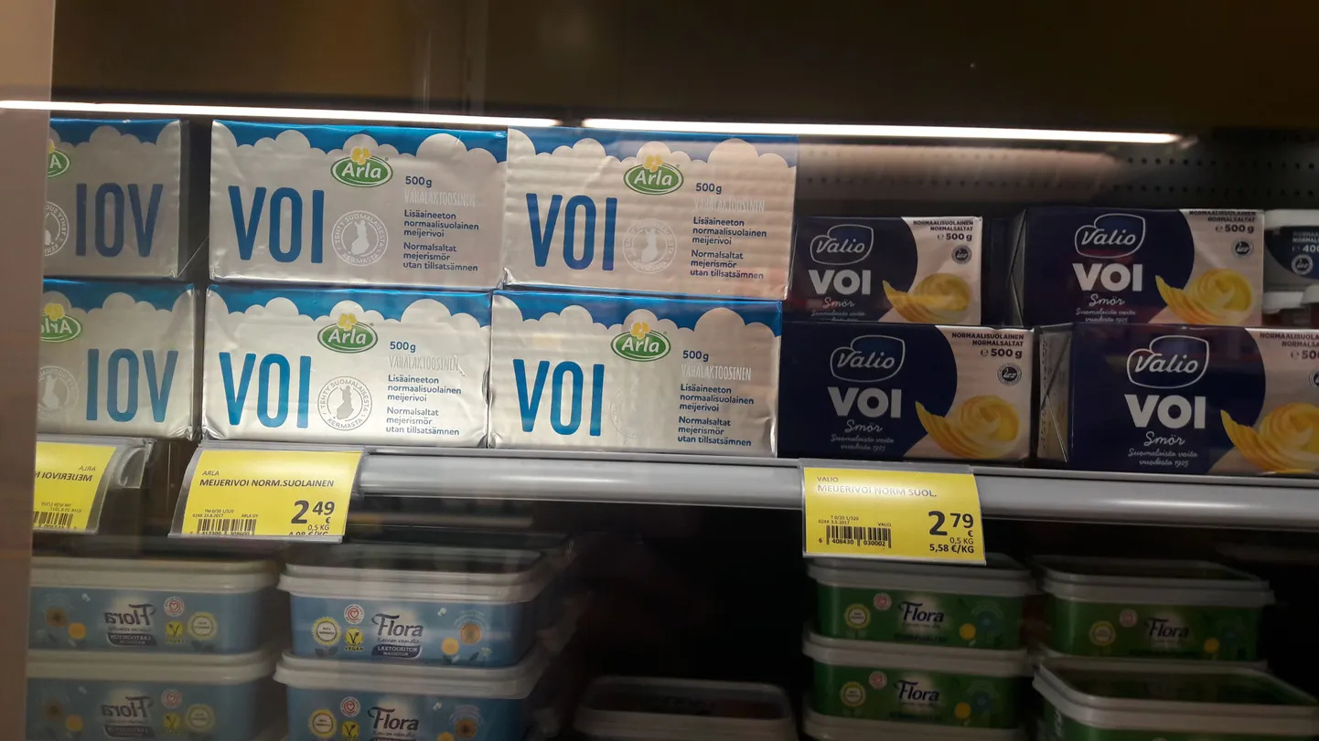 Või hind Soomes.