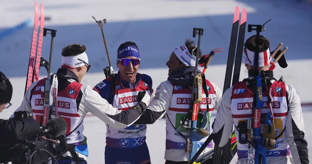 Prantsusmaa laskesuusatajad näitasid norralaste vastu võimu