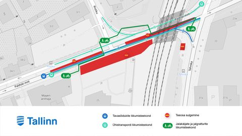Sel nädalal on Tallinnas suletud nii Balti jaam kui Viru bussiterminal