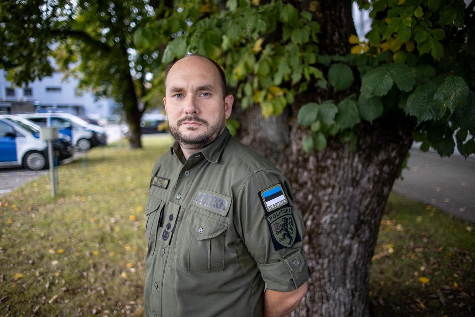 Politsei- ja piirivalveameti peadirektori asetäitja piirivalve alal Egert Belitšev ütleb, et Eesti ei pea leidma lahendusi, kuidas venelased saaksid mobilisatsioonist kõrvale hoida. FOTO: Eero Vabamägi
