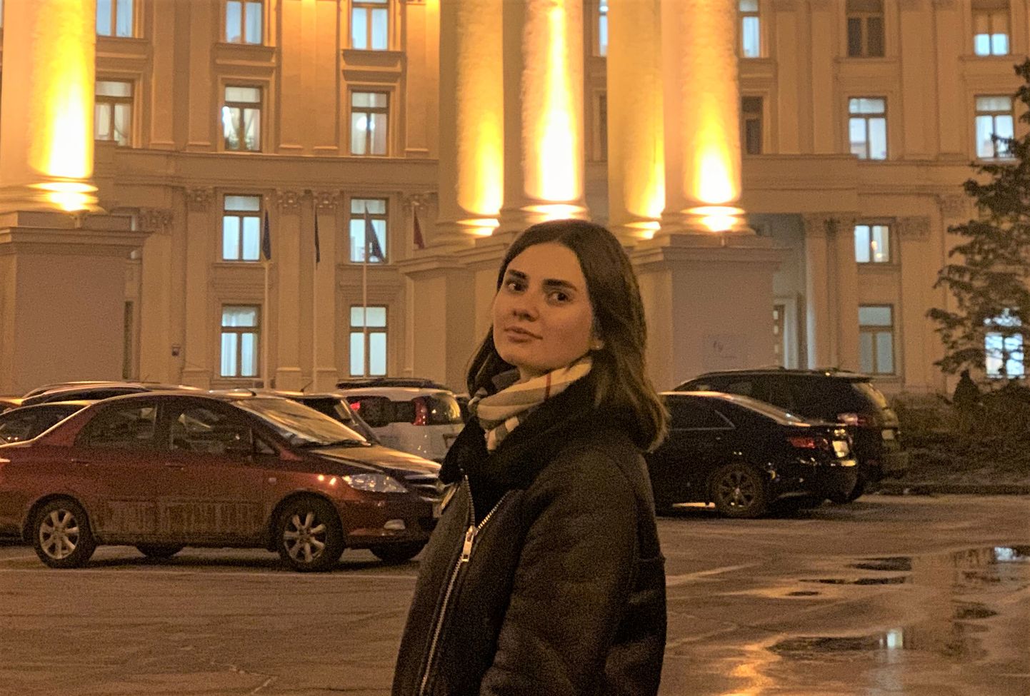 Anna Bilyak on Lvivi ülikooli tudeng, kes muu hulgas õpib eesti keelt.