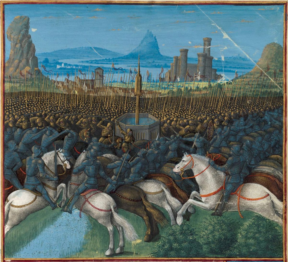 1187. gada kauja pie Kresonas (Nācaretes tuvumā), kas notika neilgi pirms Hatinas kaujas.
